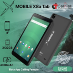Mobile X8a tab