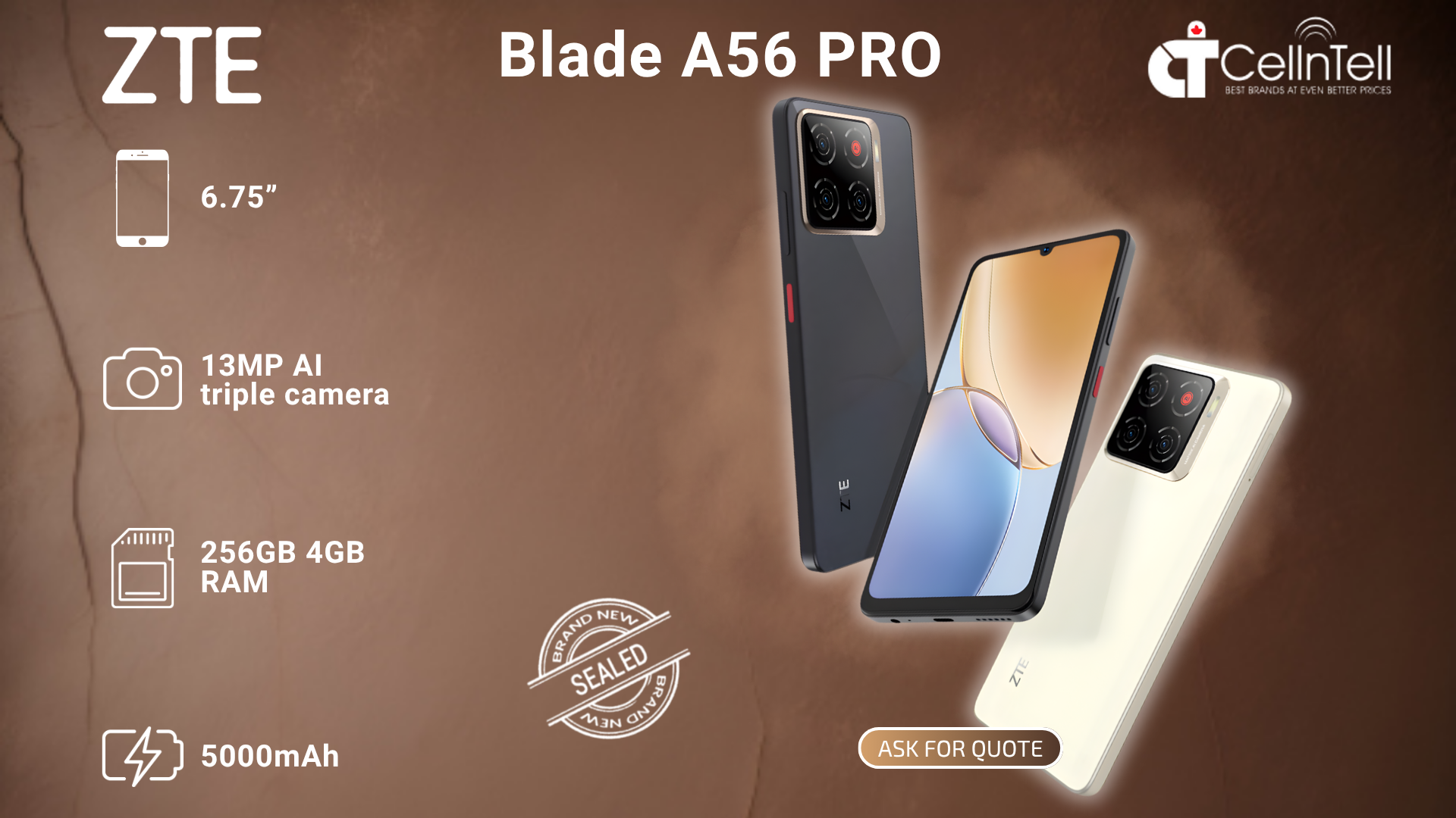 zte a56 pro banner